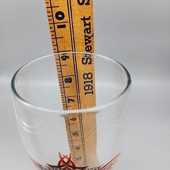 Harley Davidson Cafe Beer Pint Glasse 9” Live Hard Ride Easy Las Vegas Fast Ship - Picture 3 of 3